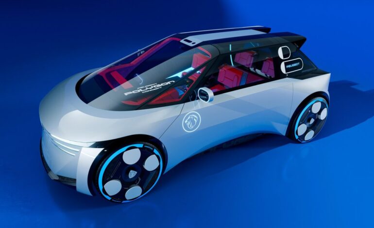 El futurista Peugeot Polygon adelanta cómo será el próximo 208