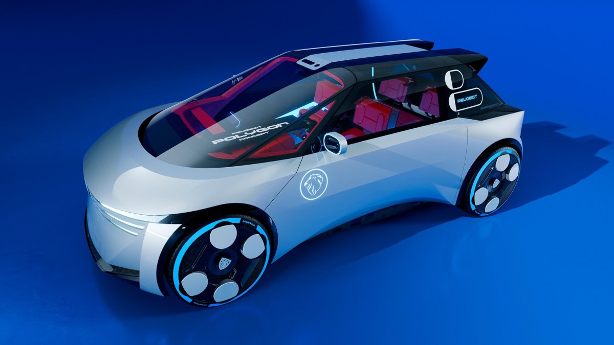 El futurista Peugeot Polygon adelanta cómo será el próximo 208