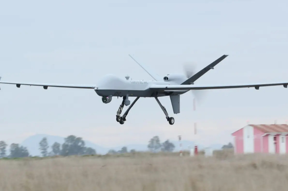 MQ 9A Predator realiza su primer vuelo en España