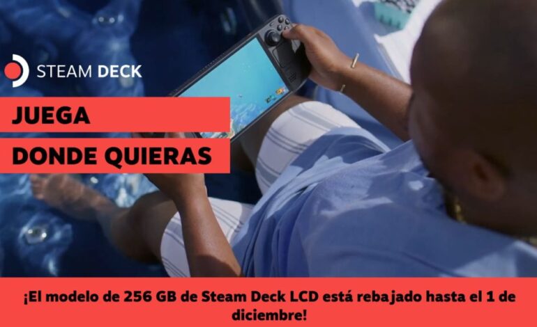 Rebaja de precio de la Steam Deck y oferta de juegos