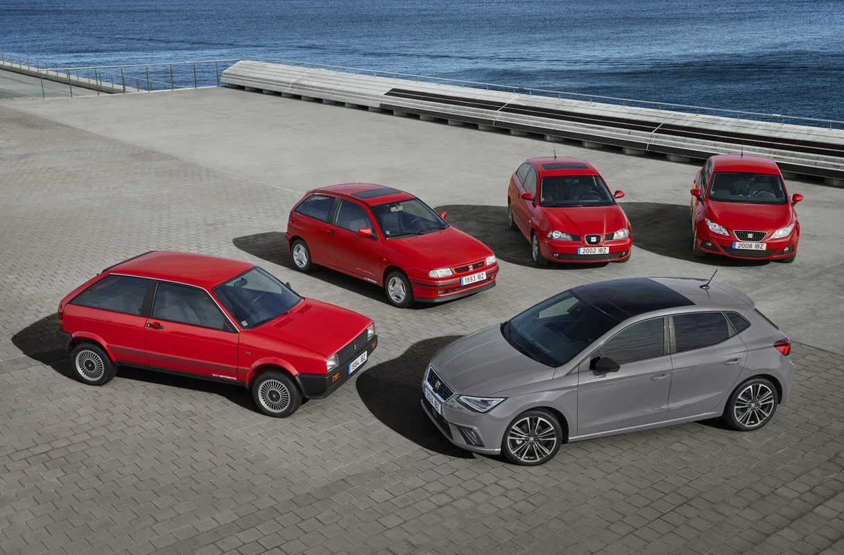 40 años de Seat Ibiza… y lo que queda