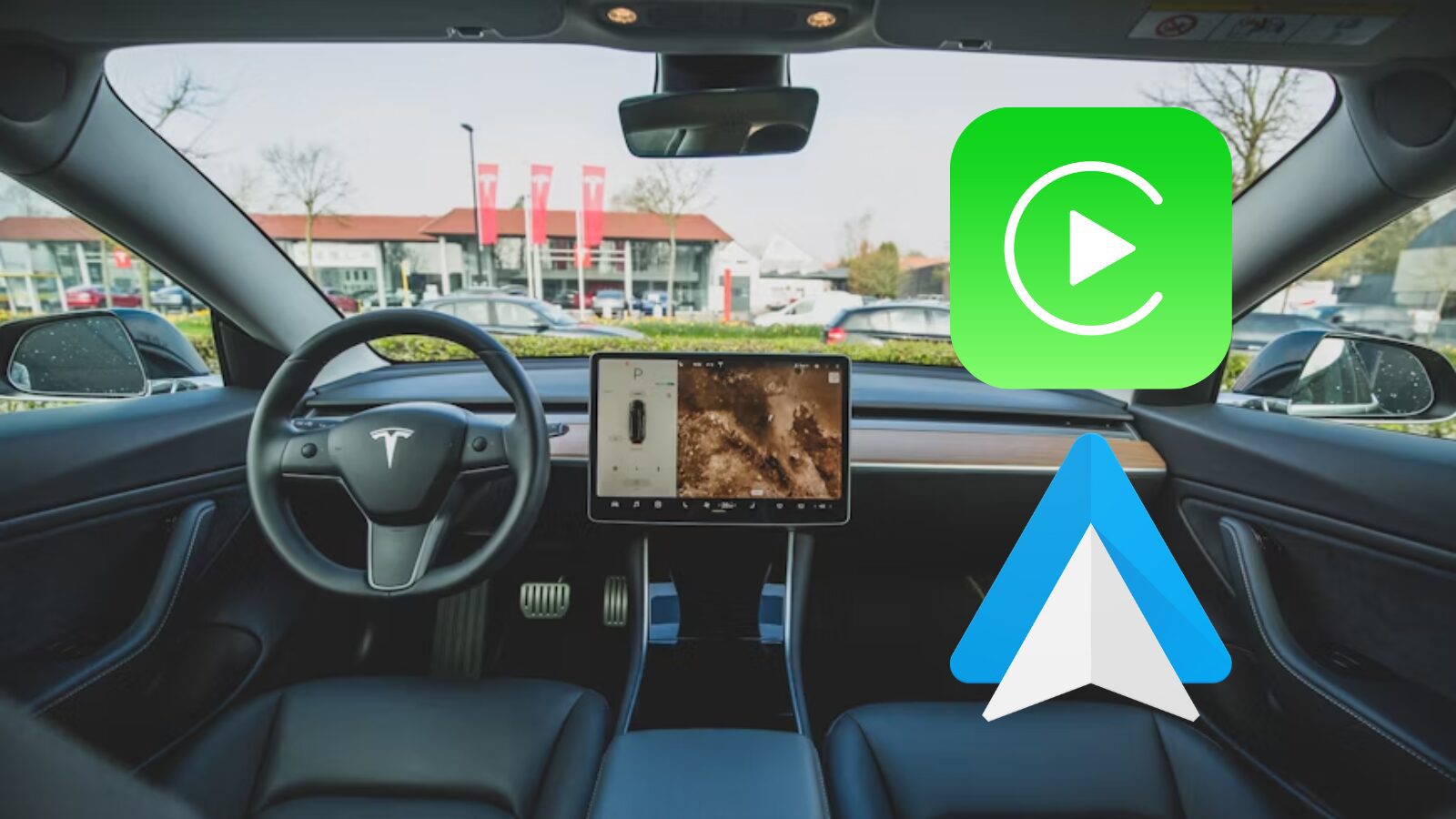 Tesla cede con Carplay, pero solo habrá una manera de tener Android Auto en sus coches