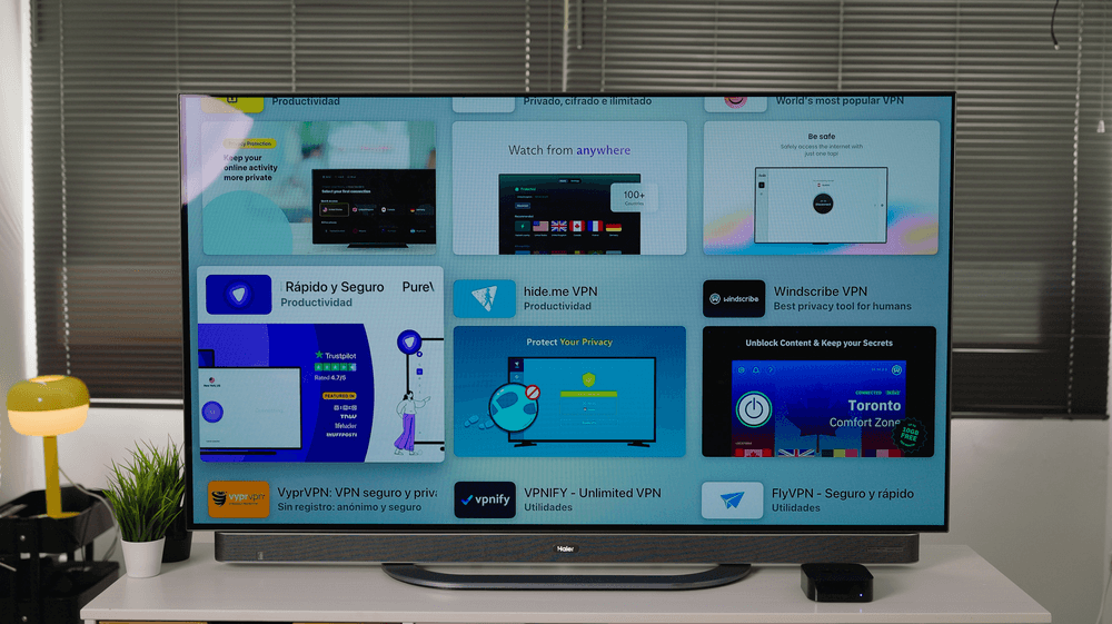 Usar una aplicación VPN en Apple TV