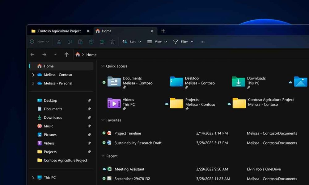 Windows 11 busca acelerar el Explorador de archivos