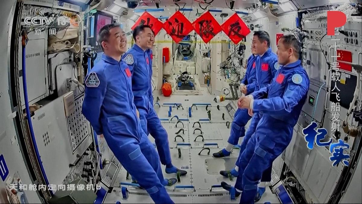 la misión tripulada Shenzhou-20 se enfrenta a un impacto de basura espacial