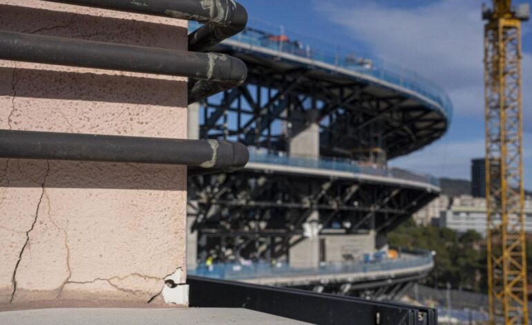 FC BARCELONA | Vecinos del Camp Nou llevan a Limak y al Barça a los tribunales por daños en sus casas atribuidos a las obras del estadio