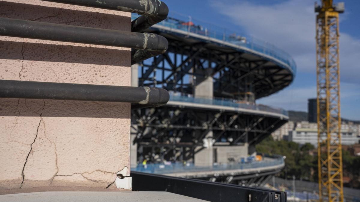 FC BARCELONA | Vecinos del Camp Nou llevan a Limak y al Barça a los tribunales por daños en sus casas atribuidos a las obras del estadio