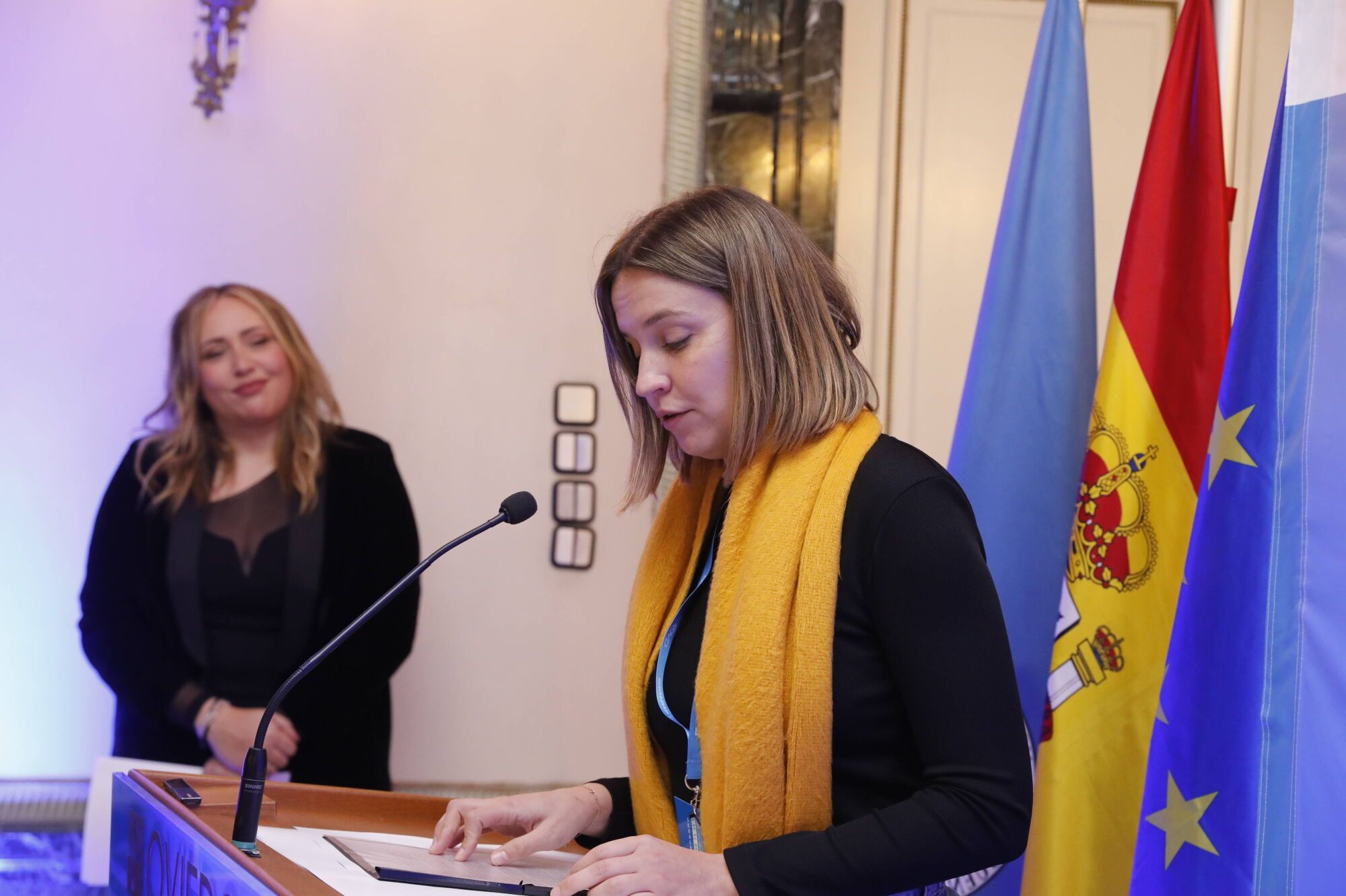     Así fue el acto institucional del 25N en Oviedo