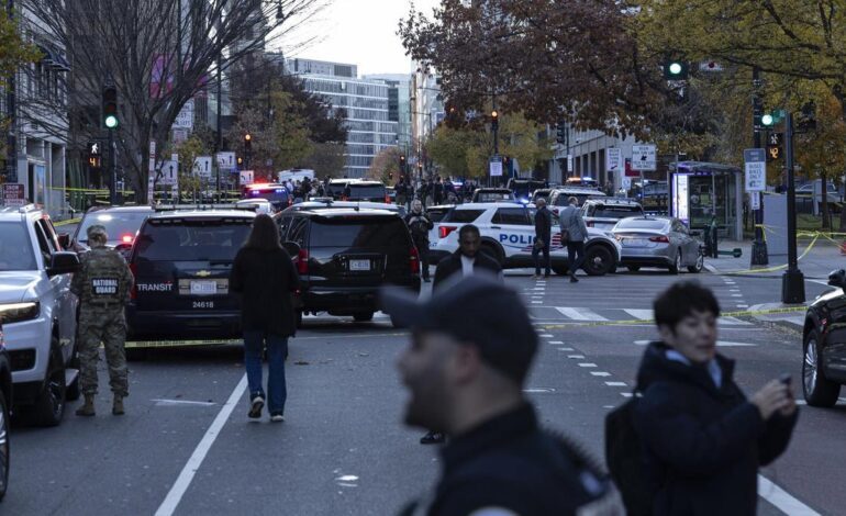 ESTADOS UNIDOS | Trump anuncia la muerte de una agente de la Guardia Nacional atacada en Washington
