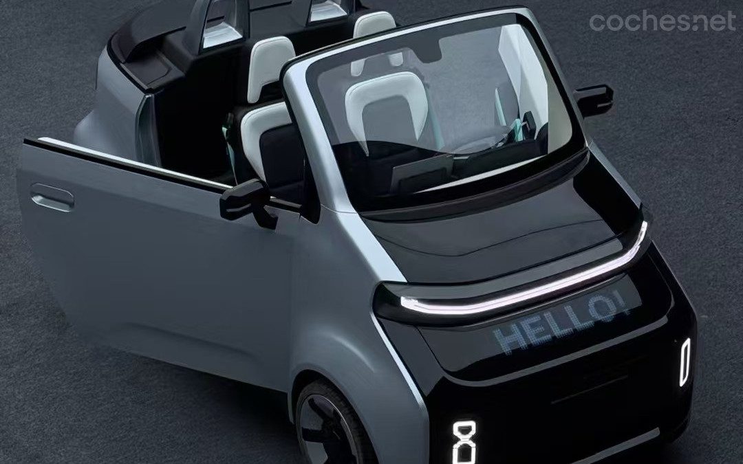 Ezi EM05: un microcoche urbano eléctrico con IA integrada