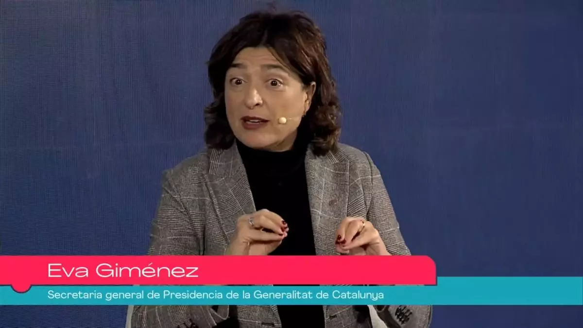 Eva Giménez: "Creemos que la reforma de la administración no es sólo un objetivo sino una necesidad"