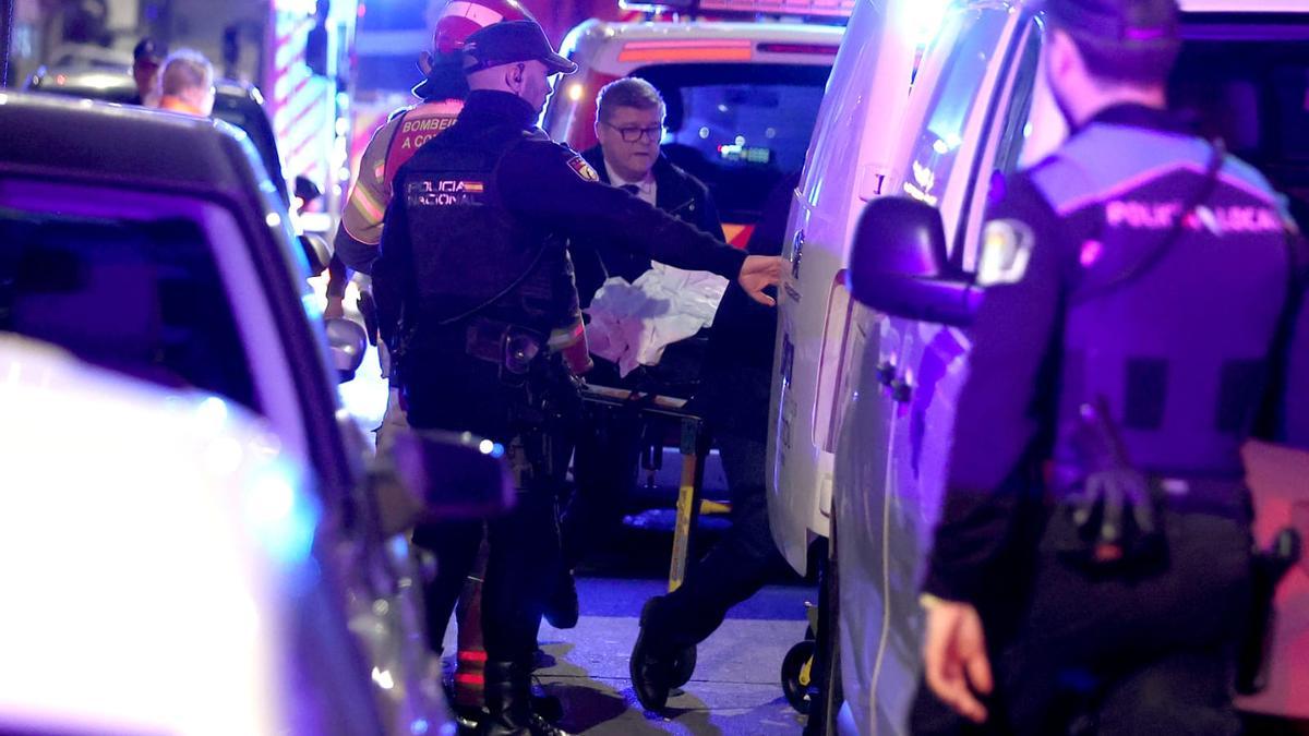 Dos detenidos por el incendio mortal en la Sagrada Familia, en A Coruña