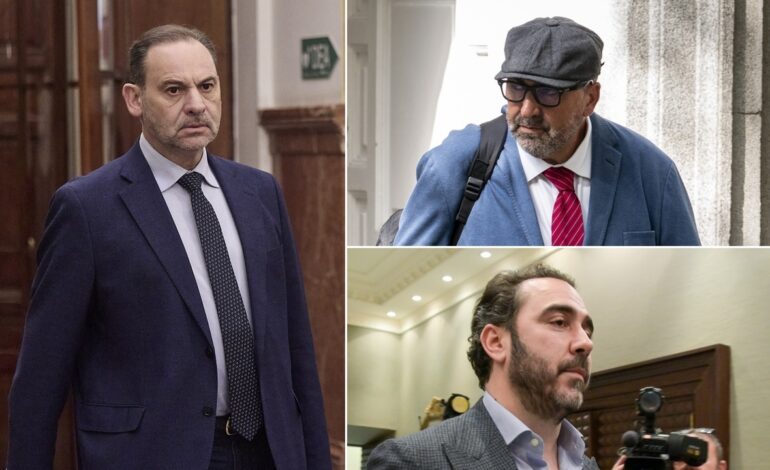 Anticorrupción pide 24 años de cárcel para Ábalos, 19 para Koldo y 7 para Aldama