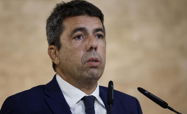 MAZÓN CORTS | El presidente valenciano comparece hoy en la comisión de la dana de las Corts valencianas