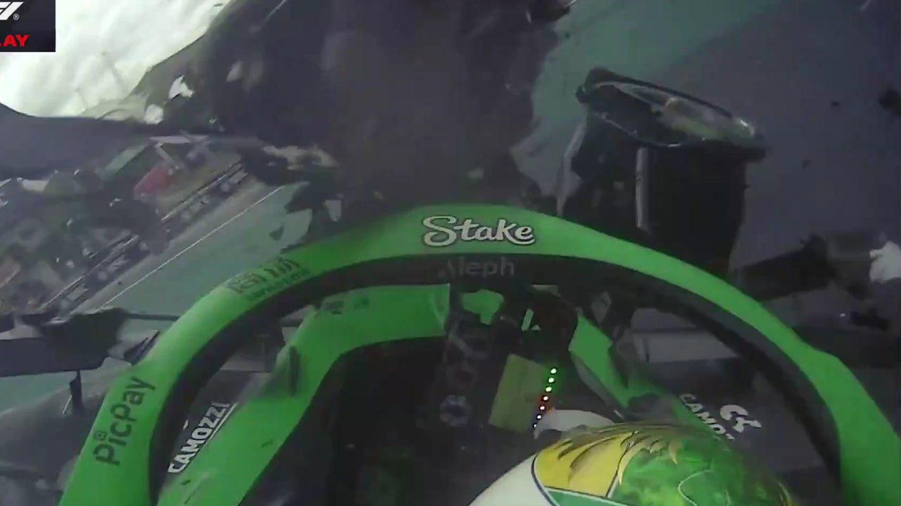 ¡Da miedo! El bestial accidente de Bortoleto en la sprint del Gran Premio de Brasil