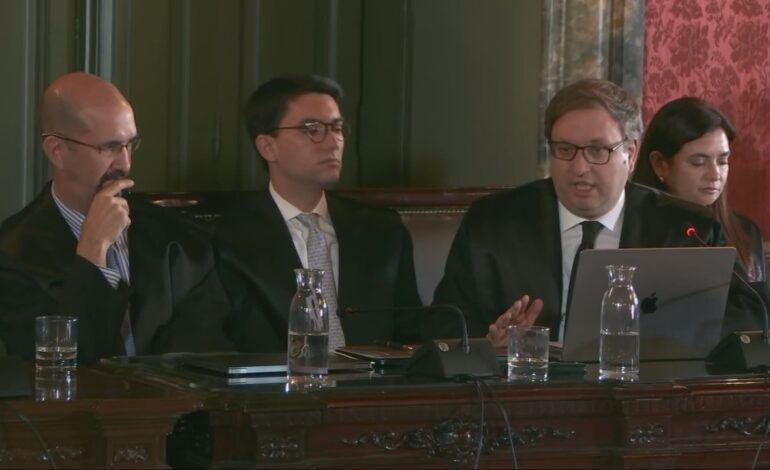 el impresentable símil de una de las acusaciones en el juicio al fiscal general