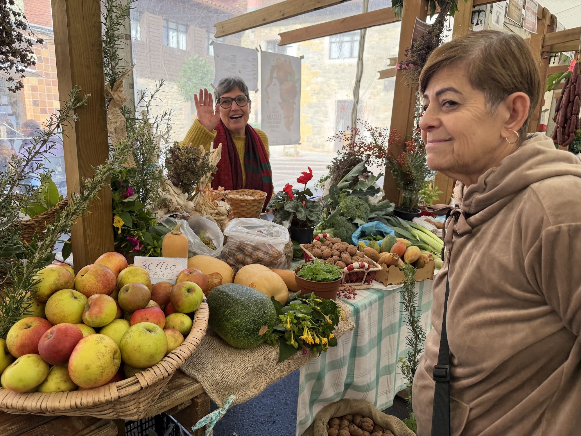 Concurso de castañas y productos de la huerta en Arriondas