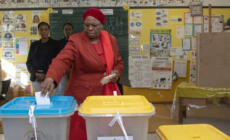 Adolf Hitler está a punto de ganar las próximas elecciones en Namibia