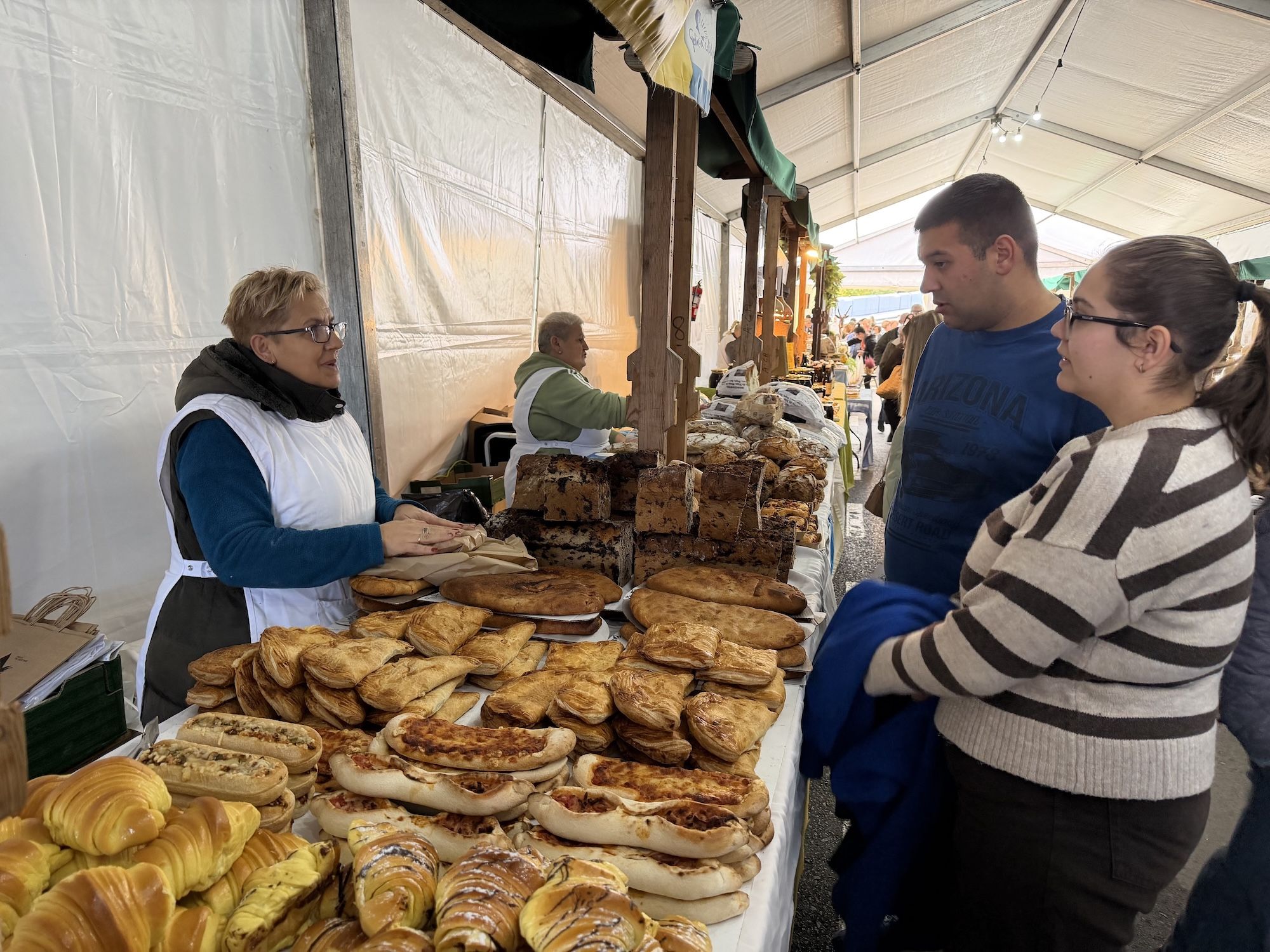 Concurso de castañas y productos de la huerta en Arriondas