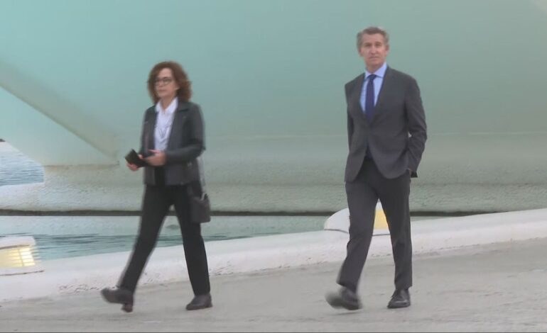 el PP, ajeno a Mazón tras el funeral por las víctimas de la DANA