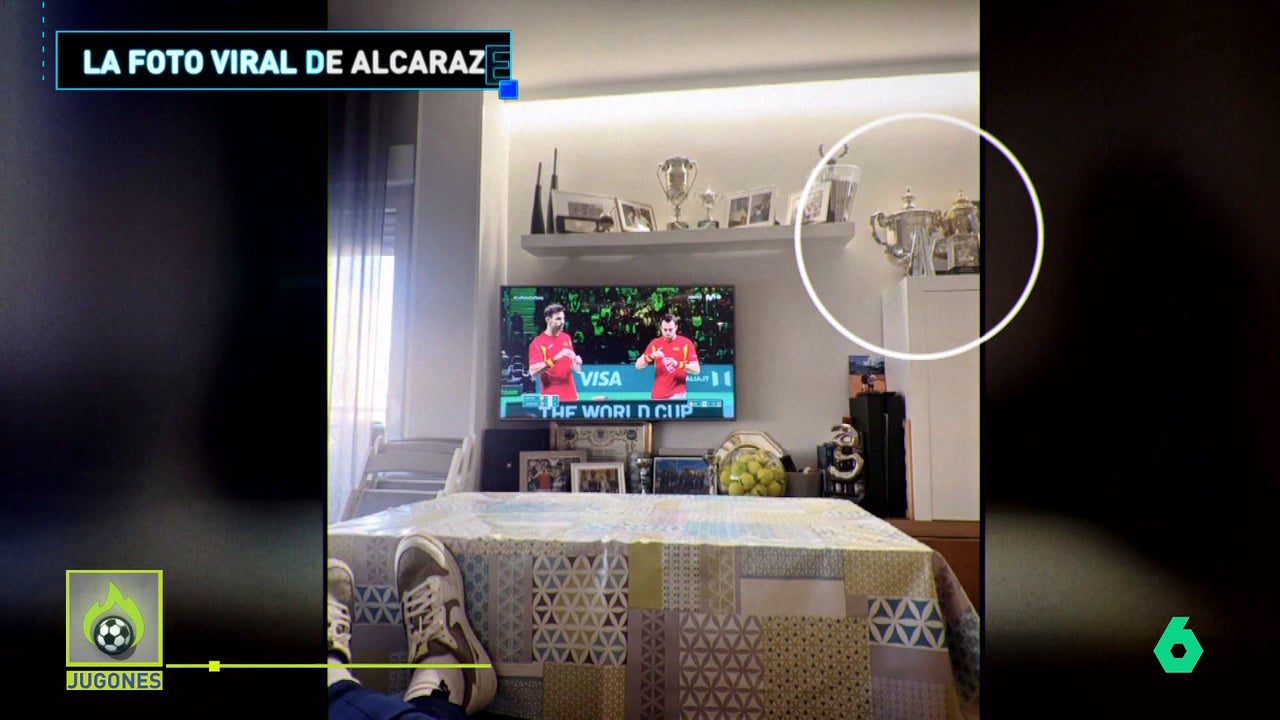 así guarda todos sus trofeos en el salón de casa