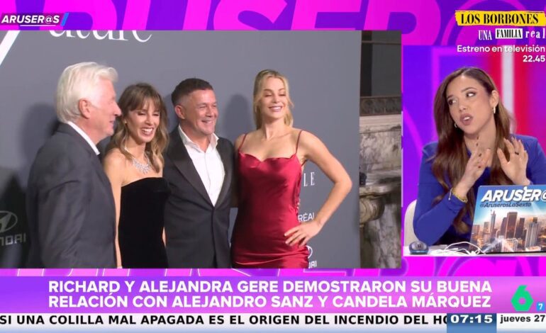 Alejandro Sanz y Candela Márquez se reencuentran con Richard Gere y su mujer Alejandra en los Elle Future 2025