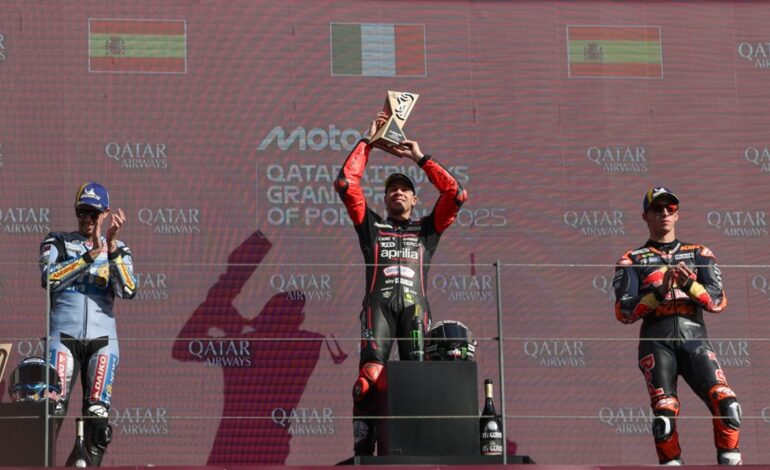 Las Aprilia ya están para luchar…