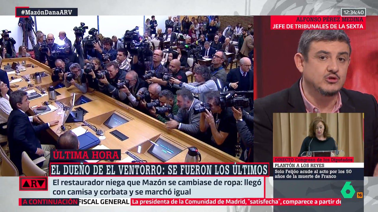 Alfonso Pérez Medina analiza las contradicciones entre Vilaplana, Mazón y el dueño de ‘El Ventorro’ : «Alguien está mintiendo»