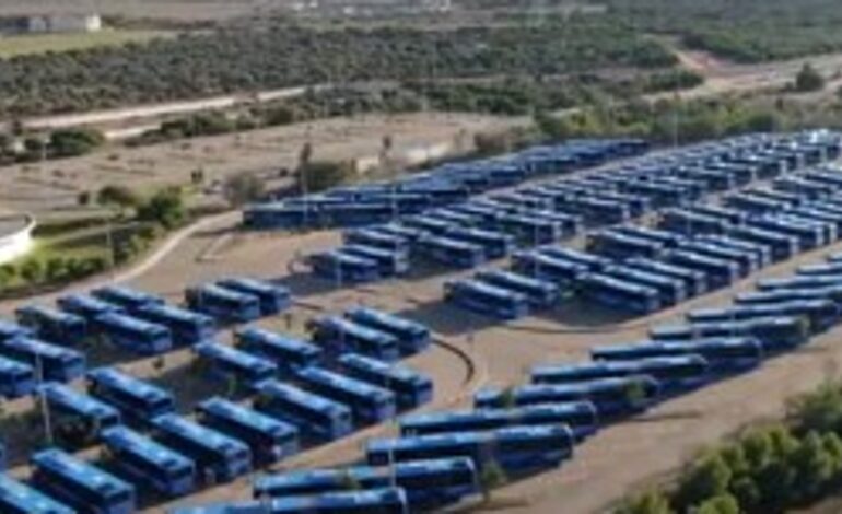 348 autobuses chinos para las ciudades marroquíes de Tánger, Asilah y Tetuán.