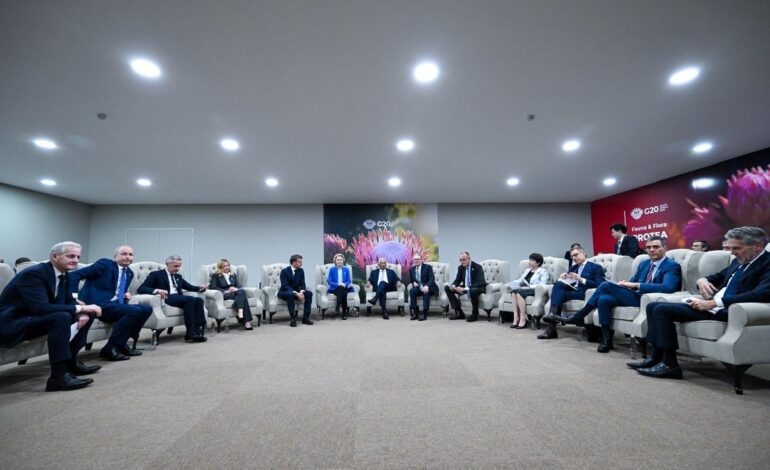 Los aliados de Ucrania rechazan el plan de paz de Trump porque «requiere de trabajo adicional»