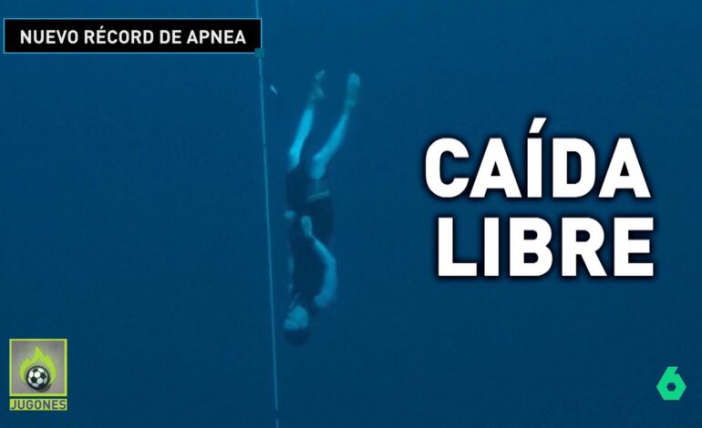 Nuevo récord de apnea: Katerina Sadurska, más de 3 minutos y a 80 metros de profundidad