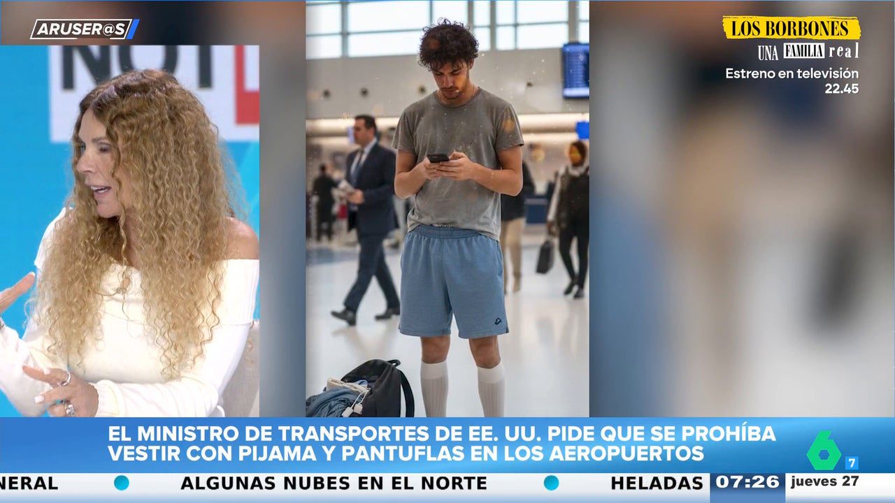 El insólito aviso del secretario de Transporte de EEUU sobre viajar en pijama desata las risas en Aruser@s