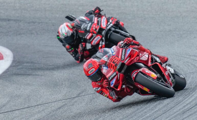 El llamativo sentimiento de culpa que tiene Aprilia con la lesión de Márquez: «Fuimos nosotros…»