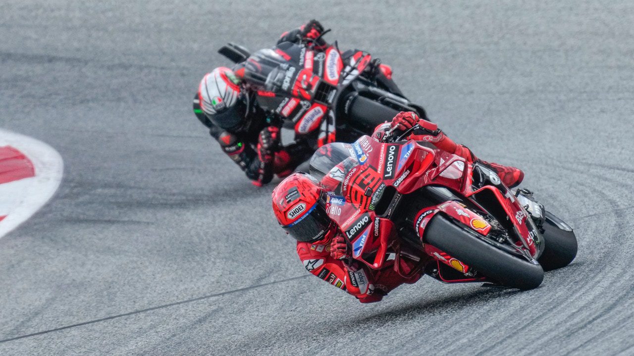 El llamativo sentimiento de culpa que tiene Aprilia con la lesión de Márquez: «Fuimos nosotros…»