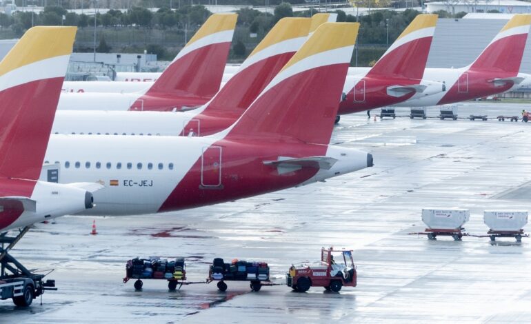 Iberia alarga la cancelación de sus vuelos en Venezuela hasta el 1 de diciembre