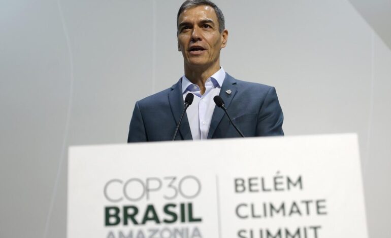 Sánchez pide elecciones en la Comunidad Valenciana tras la dimisión de Mazón