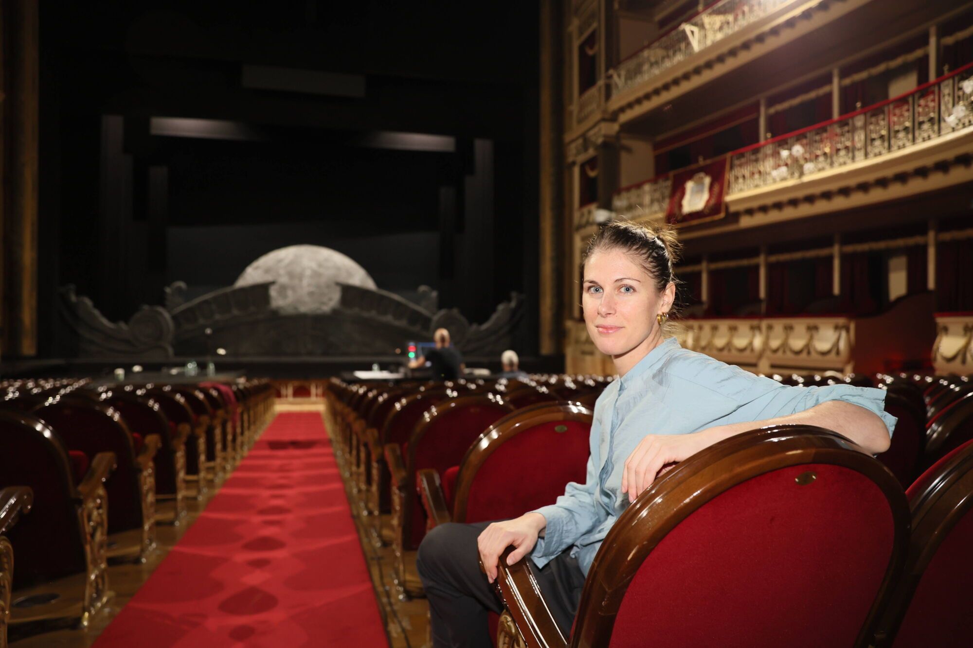 ensayos de ópera "orlando furioso" en el teatro campoamor