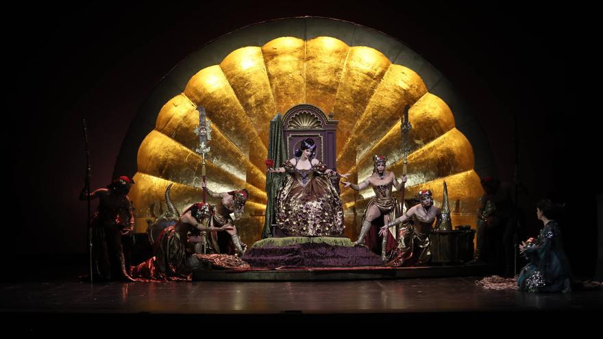 Ensayos de la ópera «Orlando furioso» en el teatro Campoamor