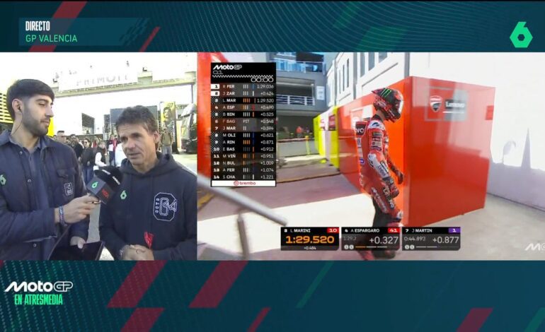 La llamativa relfexión de Crivillé sobre la crisis de Bagnaia: «Entró desesperado…»