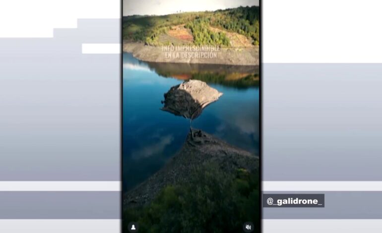 la fortaleza gallega que el agua esconde