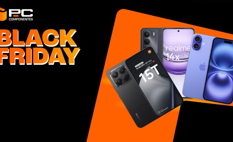 los smartphones más vendidos de PcComponentes en el Black Friday