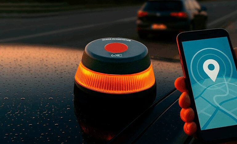 Esta baliza V16 con cobertura gratis de Telefónica hasta 2038 y homologada por la DGT está a precio mínimo en AliExpress