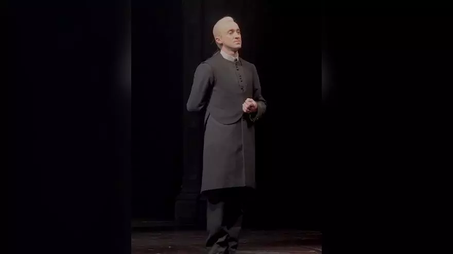 Increíble ovación para Tom Felton en su regreso como Draco Malfoy a Broadway