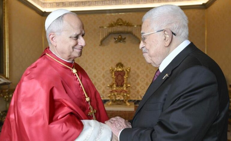 El Papa y el presidente palestino Abás coinciden en la urgencia de promover «la solución de los dos Estados»