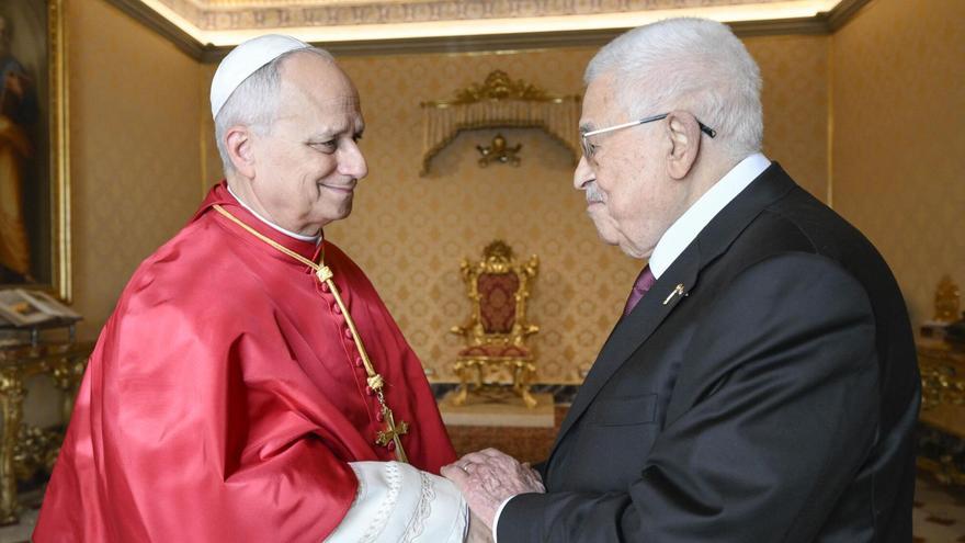 El Papa y el presidente palestino Abás coinciden en la urgencia de promover «la solución de los dos Estados»