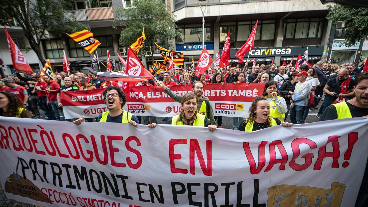 Los trabajadores del metal de Barcelona volverán a ir a la huelga el 3 y 10 de diciembre