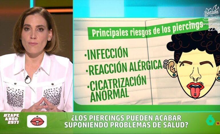 Boticaria García alerta de los peligros de hacerse un piercing en sitios sin licencia