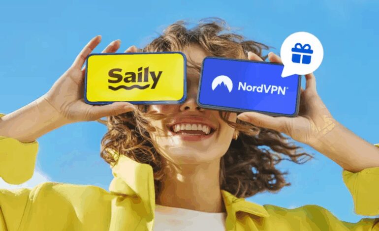 Saily regala suscripciones a NordVPN con sus planes de datos eSIM por tiempo limitado