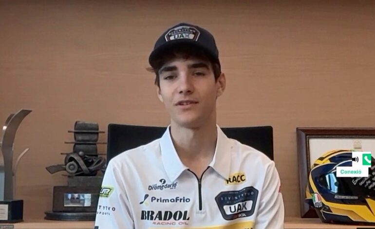 «Cuando entro en pista sólo me preocupo en dar gas»,