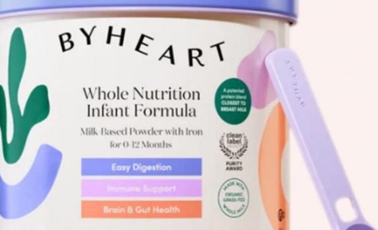 ByHeart retira masivamente su leche de fórmula en Estados Unidos tras un brote de botulismo en bebés